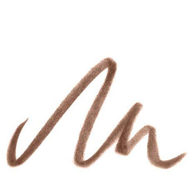 Benefit Precisely My Brow Pencil swatch on skin demonstrating easy color payoff and definition