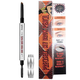 Benefit Precisely My Brow Pencil tip close-up showing ultra-fine precision for natural strokes