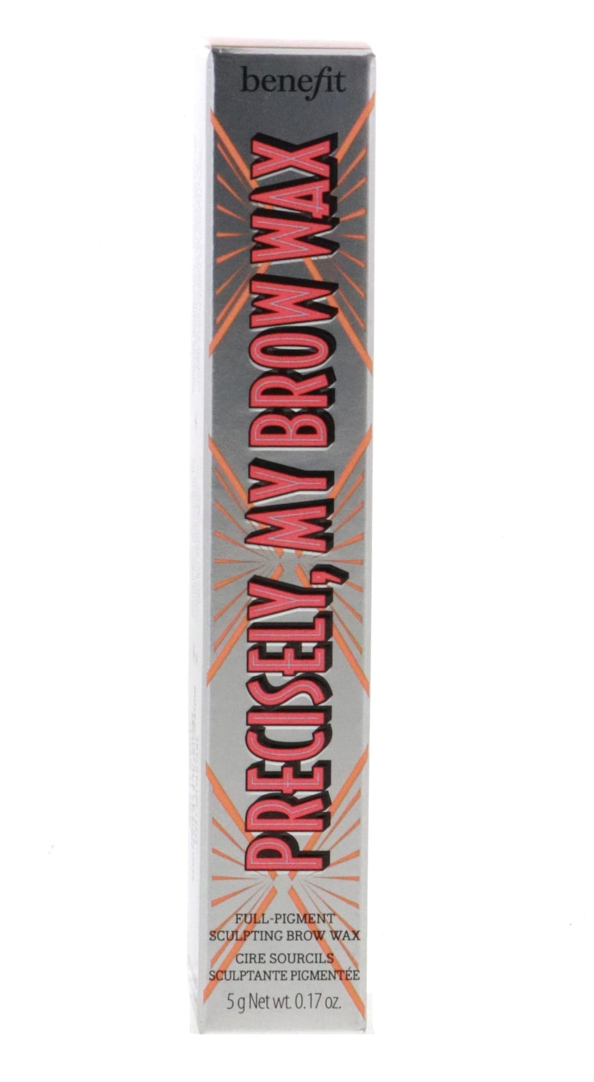 Benefit Precisely My Brow Wax full-pigment color payoff in warm golden blonde