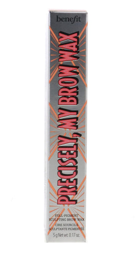 Benefit Precisely My Brow Wax full-pigment color payoff in warm golden blonde