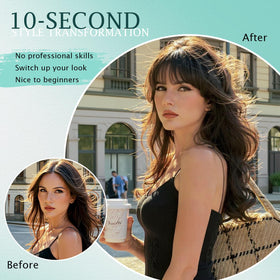 Benehair care routine: cool water wash preserves natural luster.