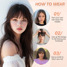 Benehair easy-clip design for quick daily transformation