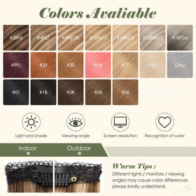Benehair travel case demonstrates portable clip-in extension storage.
