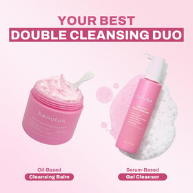 Benetus Deep Pure Cleansing Balm hygienic spatula supports clean application.