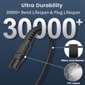 BENSN charger stand power specs: 5V 1000mA output suited for shavers