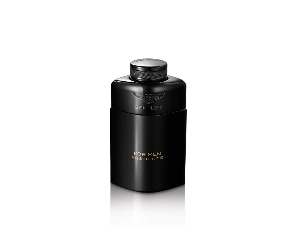 Bentley Absolute Men EDP bottle front view with premium design and long-lasting scent