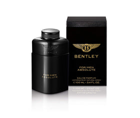 Close-up of spray cap on Bentley Absolute Men EDP highlighting precise application