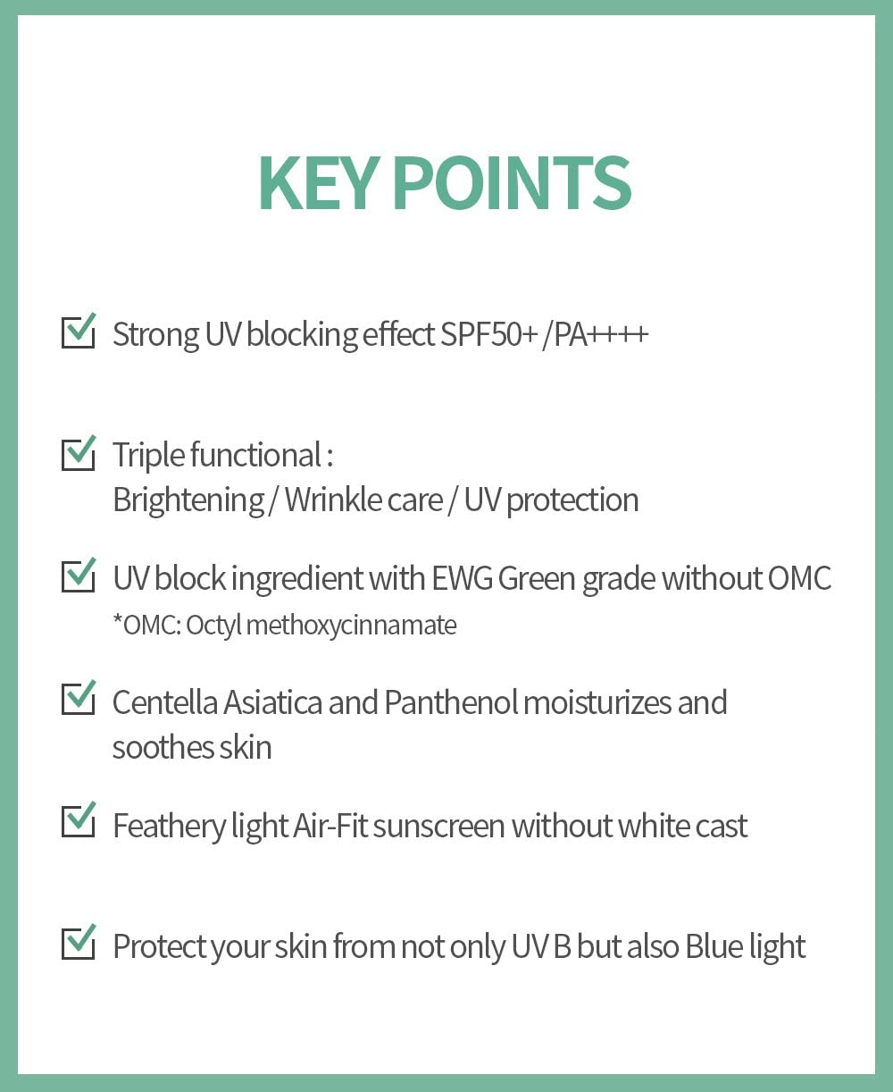 Benton Air Fit UV Defense packaging highlights vegan sunscreen for all skin types.