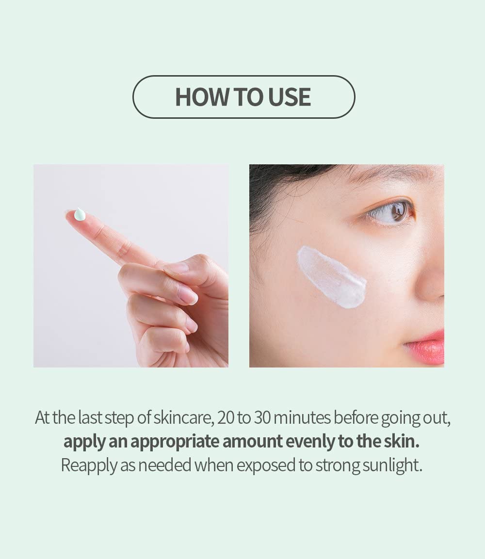 Benton Air Fit UV Defense packaging emphasizes SPF50+ PA++++ protection.
