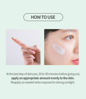 Benton Air Fit UV Defense packaging emphasizes SPF50+ PA++++ protection.