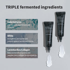Texture shot shows cream melting at skin temperature with a matte finish