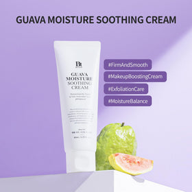 BENTON Guava Moisture Cream being spread on skin for quick absorption