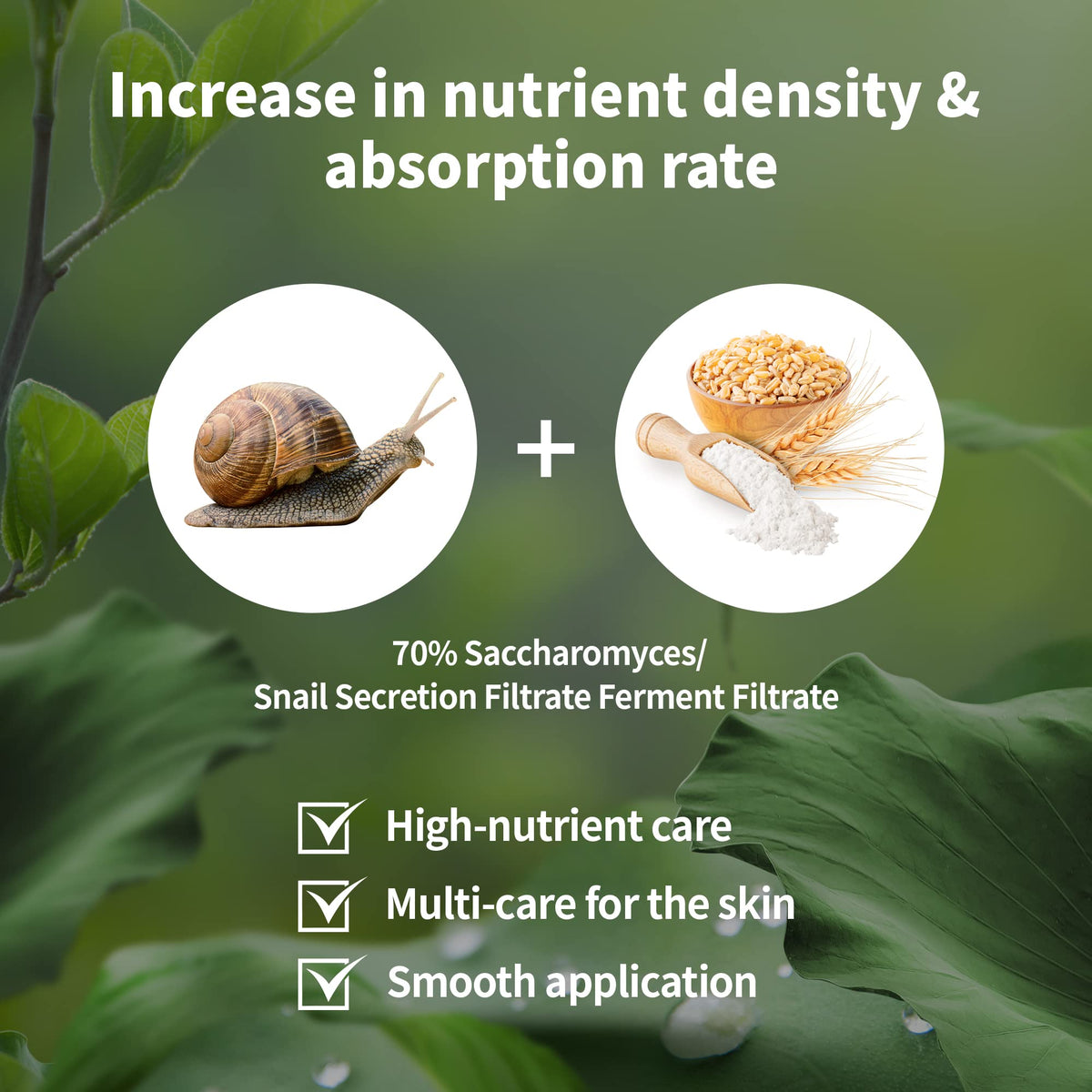 Benton Snail Bee Ultimate Serum pump-dispense image highlighting easy, controlled application.