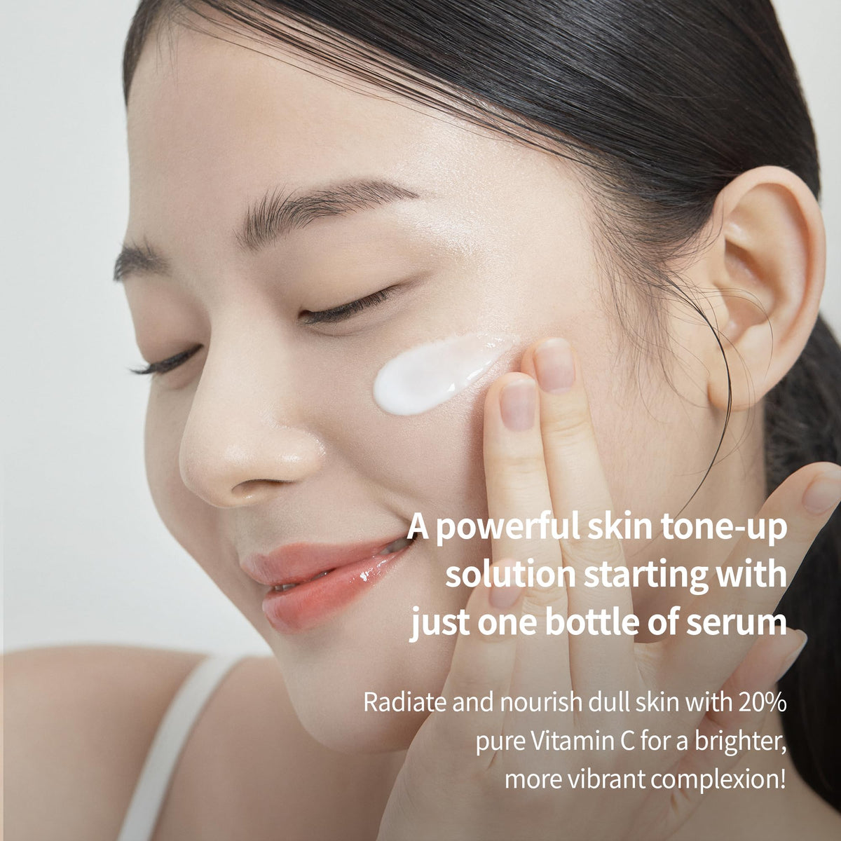 Benton Serum texture close-up reveals light, non-greasy feel ideal for daily layering