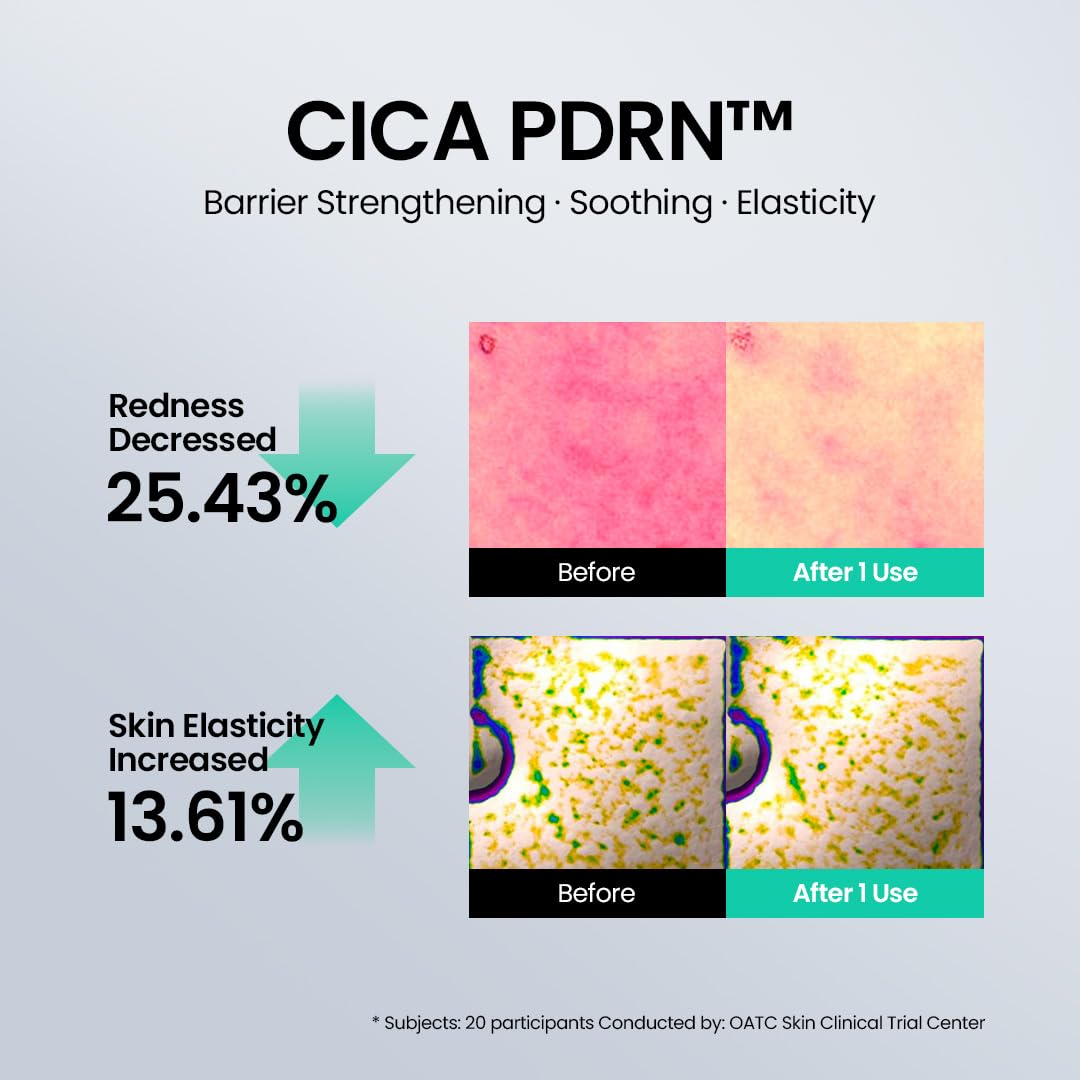 Beplain Cica PDRN Skin Booster dropper releasing concentrated formula
