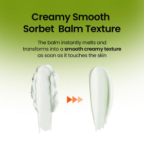Beplain mung bean cleansing balm rinse demonstrates non-irritating cleansing suitable for daily use.