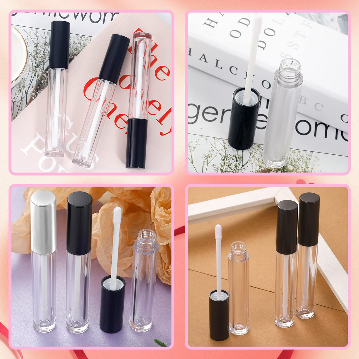 Bercoor DIY makeup tubes set showcased for gifting and personal projects.
