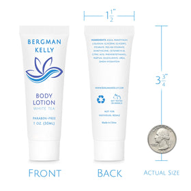 Bulk hotel amenities pack from BERGMAN KELLY for easy restocking