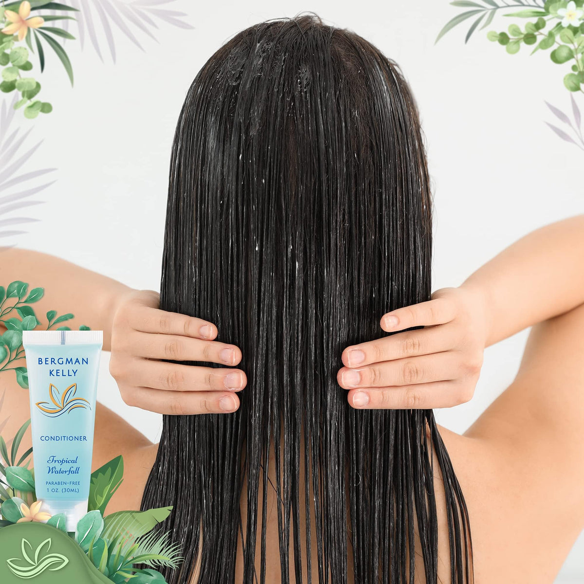 BERGMAN KELLY cruelty-free paraben-free conditioner ensures guest-friendly care