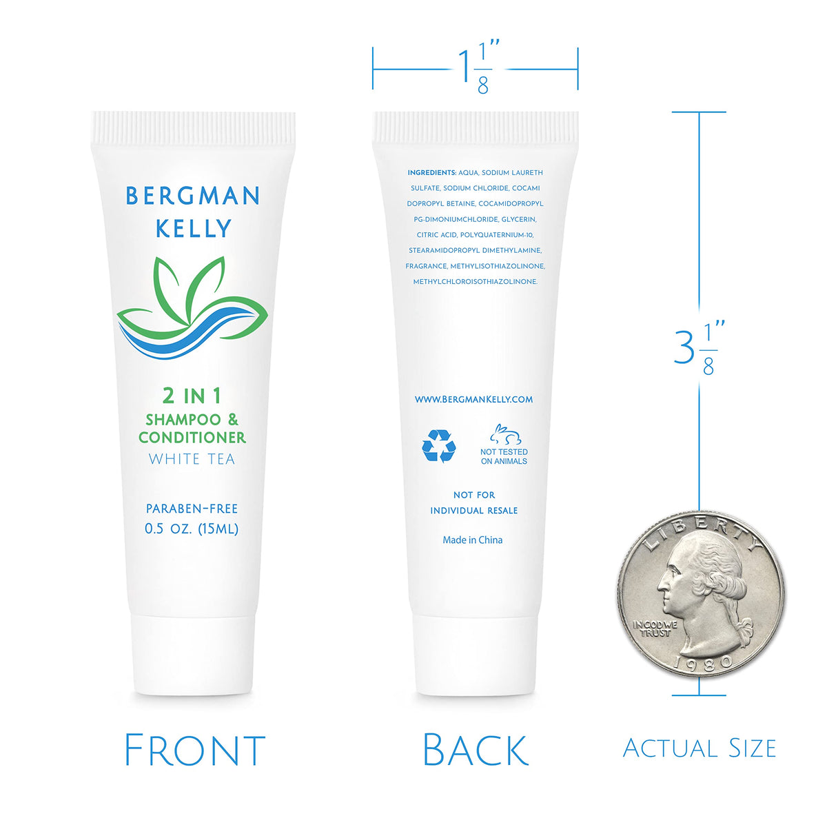 Bergman Kelly Ginger-Lime scent display for a refreshing vibe.