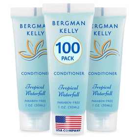 BERGMAN KELLY hotel conditioner in foil-sealed tubes for pristine guest amenities
