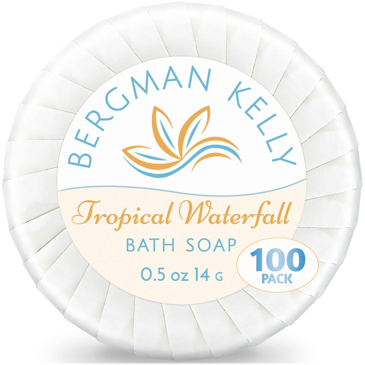 BERGMAN KELLY hotel soap bar Tropical Waterfall bulk packaging for guest bathrooms