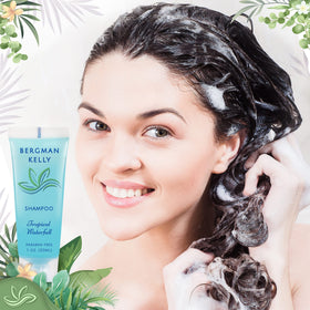 BERGMAN KELLY tropical waterfall body wash 1oz, invigorating shower experience