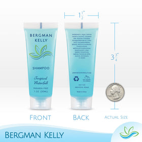 BERGMAN KELLY tropical waterfall conditioner 1oz, smooth hair care on the go