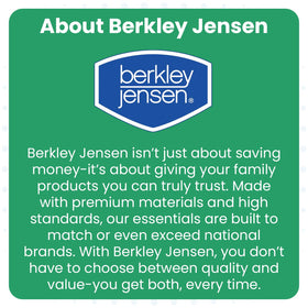 Berkley Jensen hand soap dispensed into a dispenser for travel use