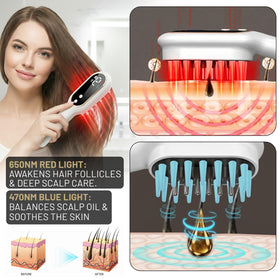 BERNOVAS fuller-looking hair impression after use during a fresh morning routine.