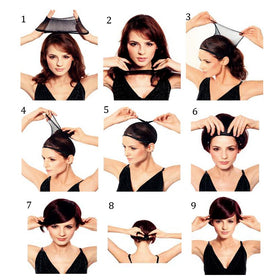 BERON Rainbow Wig with adjustable inner cap for secure, comfortable fit.