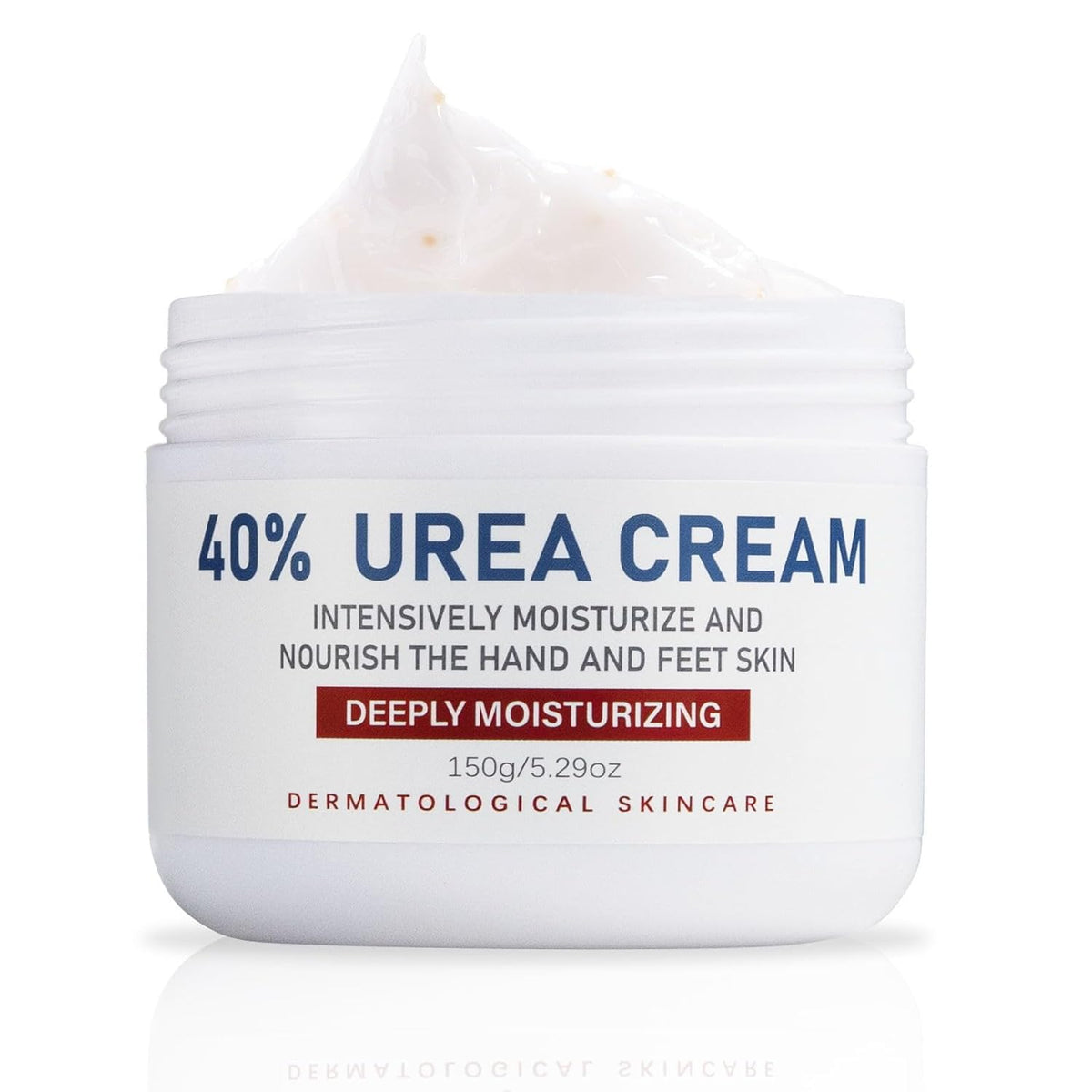 BERVEAL Urea Cream foot care jar front for smoother heels