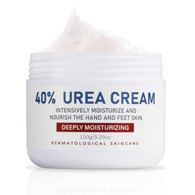 BERVEAL Urea Cream foot care jar front for smoother heels