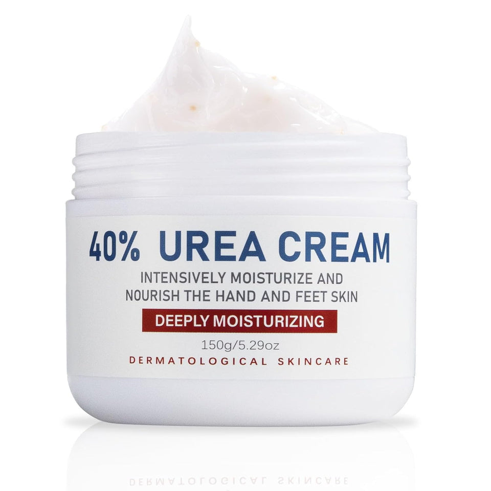 BERVEAL Urea Cream foot care jar front for smoother heels