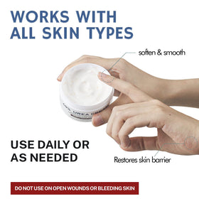 BERVEAL Urea Cream ingredients like glycerin and avocado nourish skin