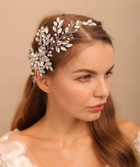 BERYUAN handmade hair accessory closeup emphasizes delicate artistry.