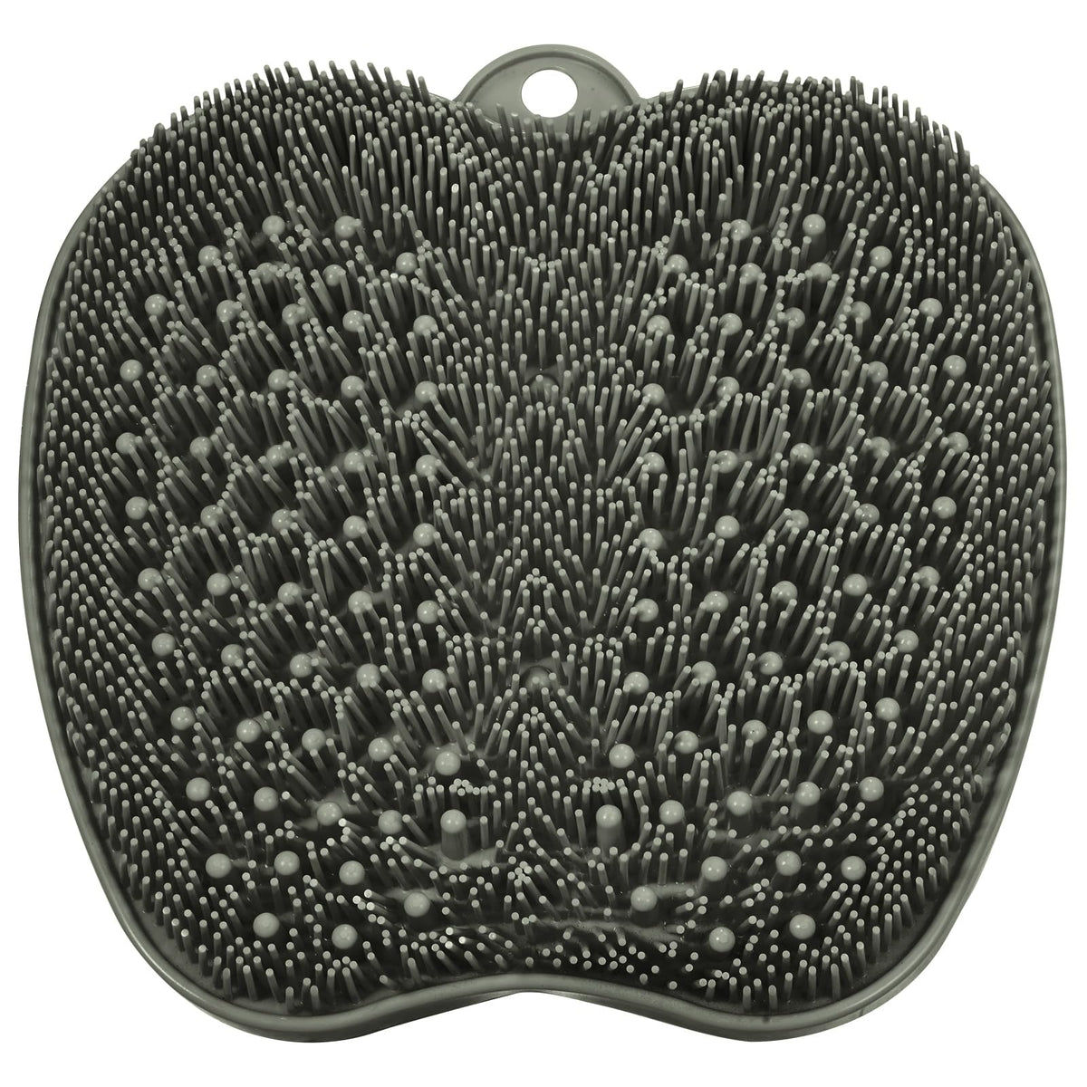 BESKAR Shower Foot Scrubber Mat bristles close-up for deep foot cleaning.