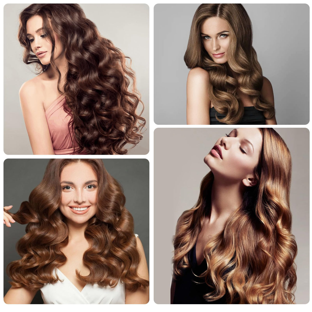BESSEEK easy-to-use rollers suitable for all hair types.