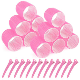 BESSEEK Super Jumbo Hair Rollers deliver bold, salon-style curls for dramatic volume.