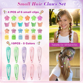 Bessrung small hair clips variety for cute accents and hold