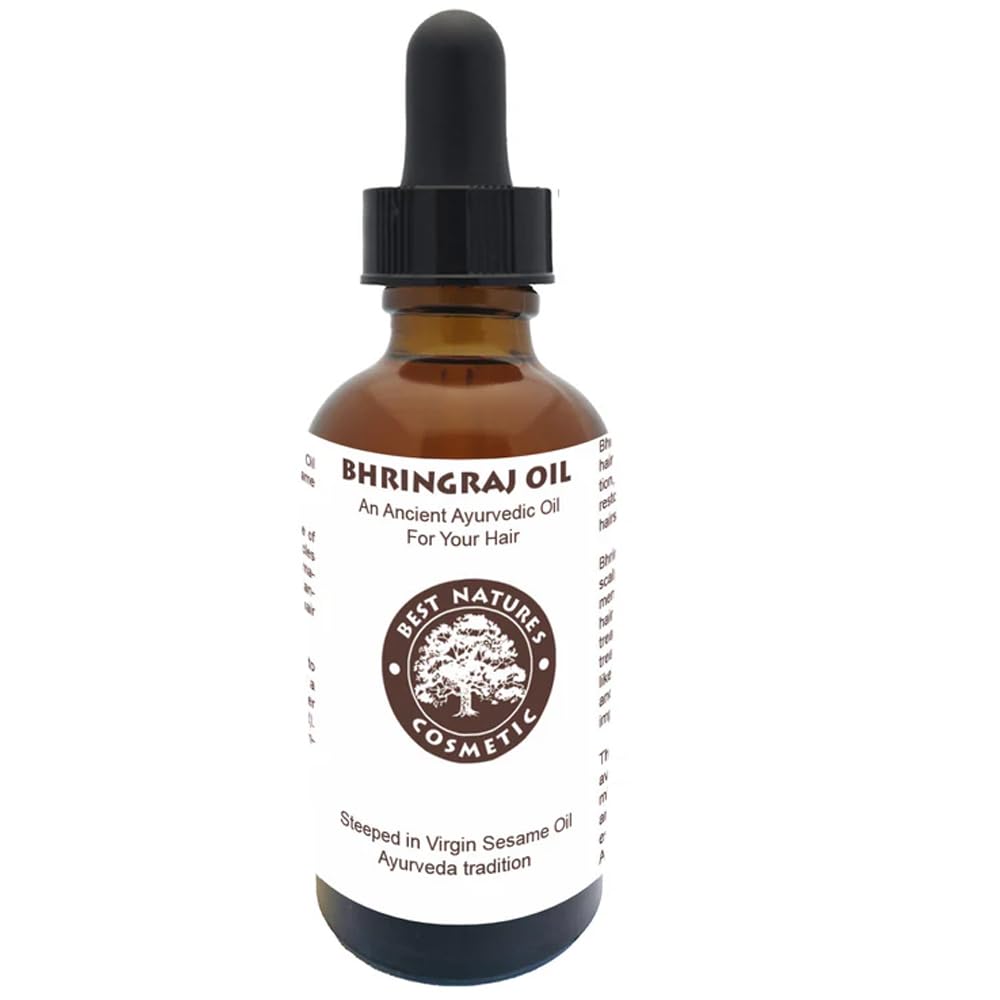 Best Nature's Cosmetics Bhringraj oil ingredients showcase purity