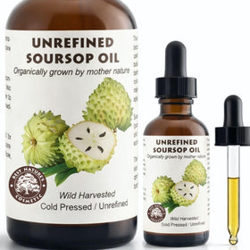 Best Nature's Cosmetics Soursop Oil bottle with dropper for easy application