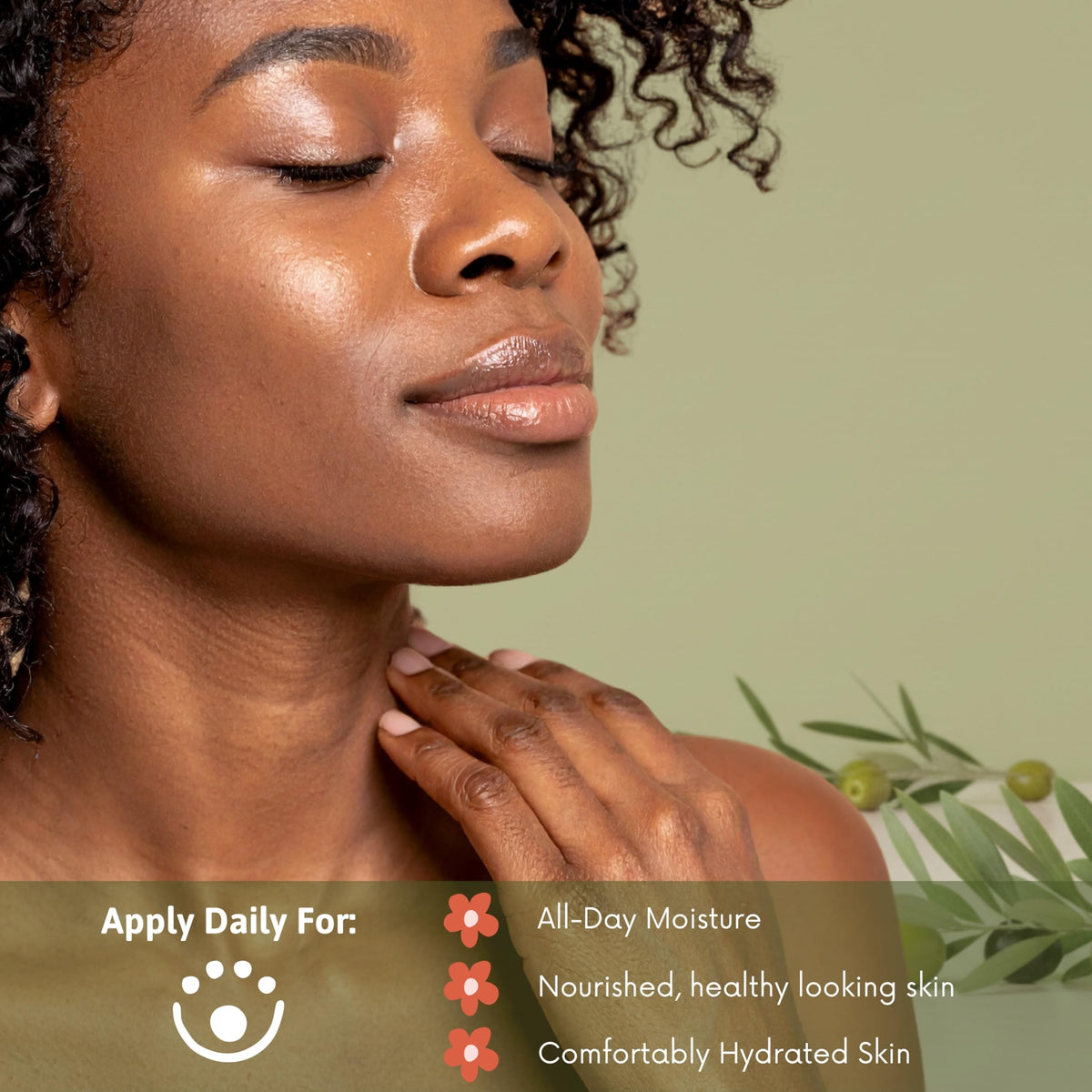 Best of Nature Olive Oil for hair care showing shine and softness.
