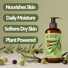 Best of Nature Olive Oil for nails and cuticles care.