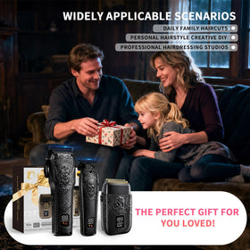 BESTBOMG included guide combs and trimmer heads enable precise lengths.