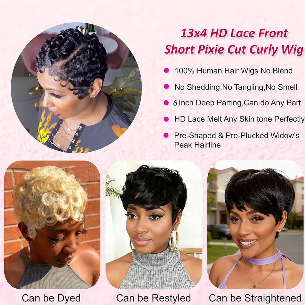 Besteffie premium human hair wig for versatile styling