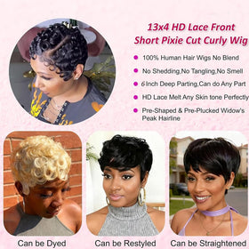 Besteffie premium human hair wig for versatile styling