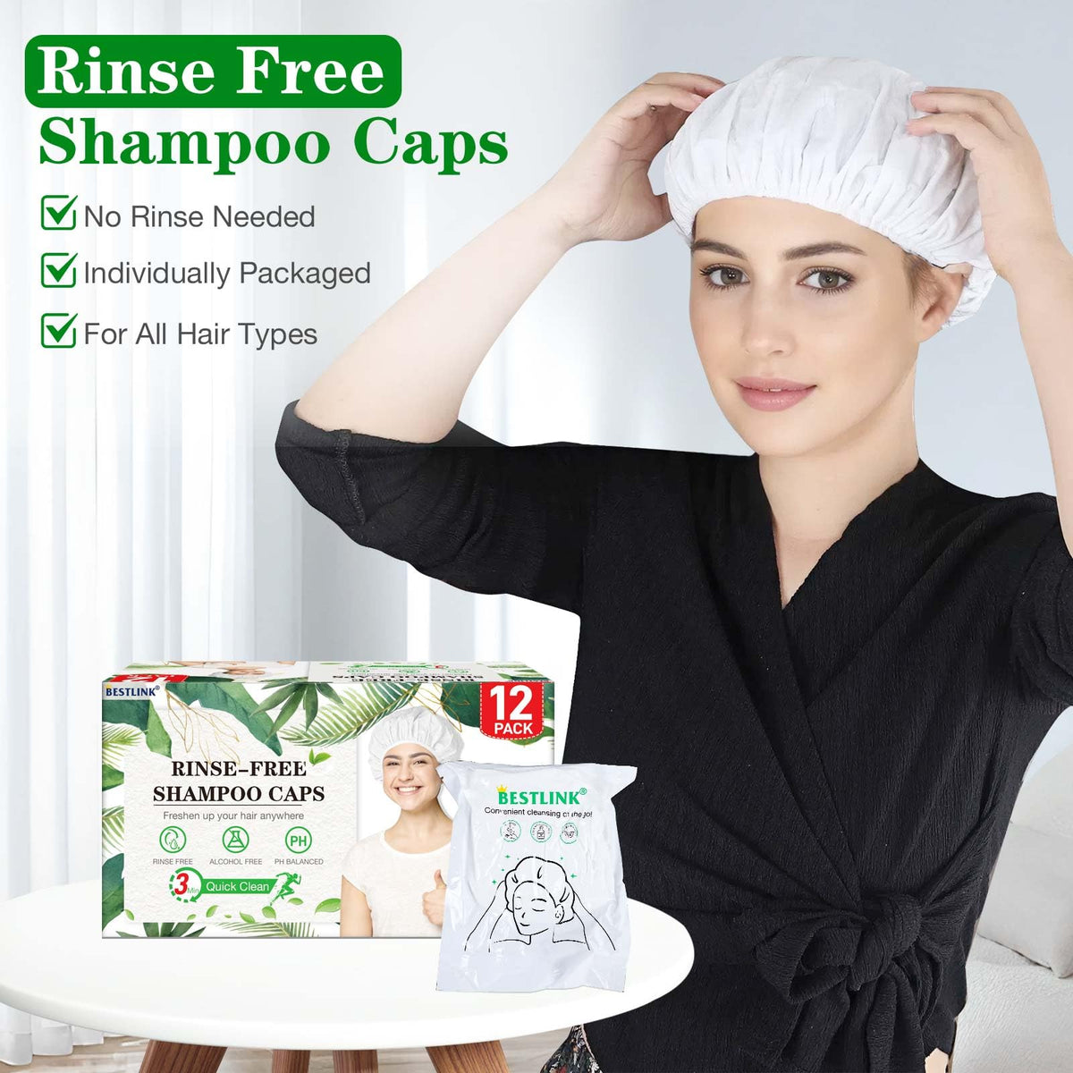 BestLink no rinse caps reduce caregiver effort and transfer risk
