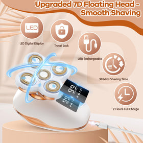 BestMal bikini trimming head delivers skin-friendly grooming around delicate areas.