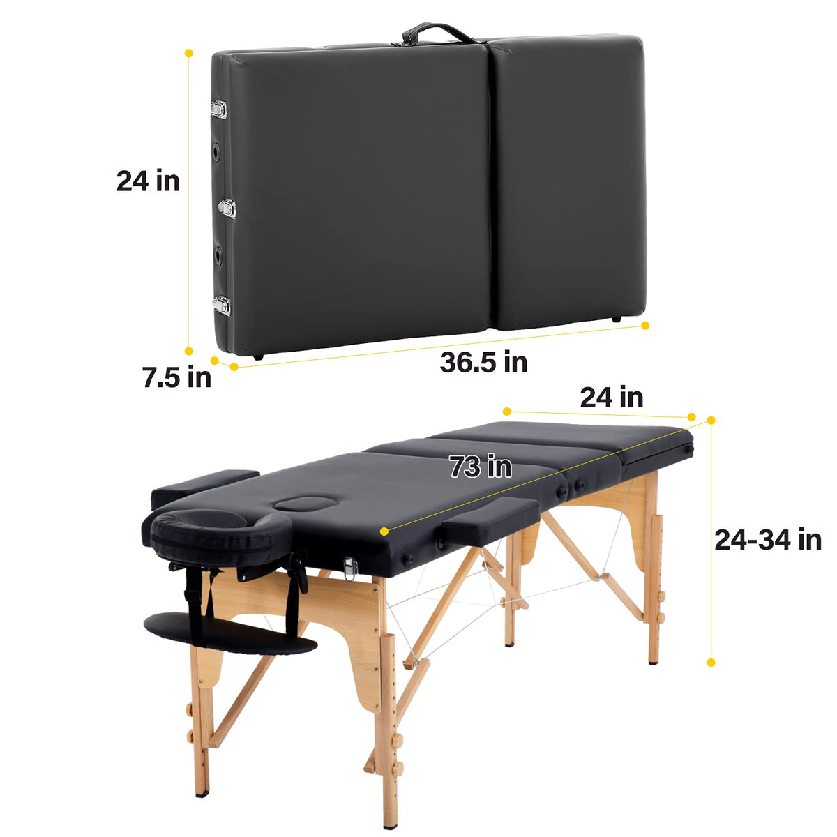 BestMassage carrying bag included for convenient travel and setup.